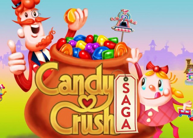 Affiche du jeu « Candy Crush Saga »