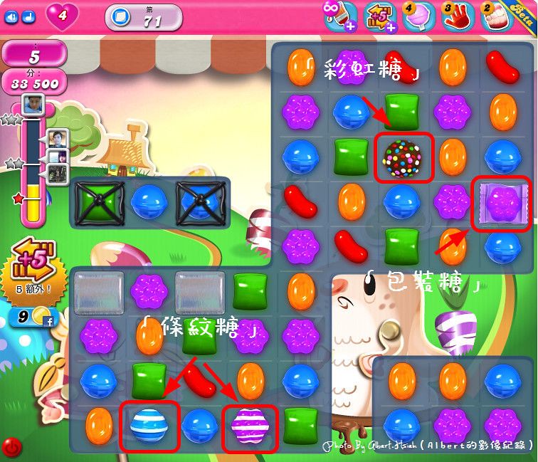 Gameplay du jeu mobile Candy Crush Saga